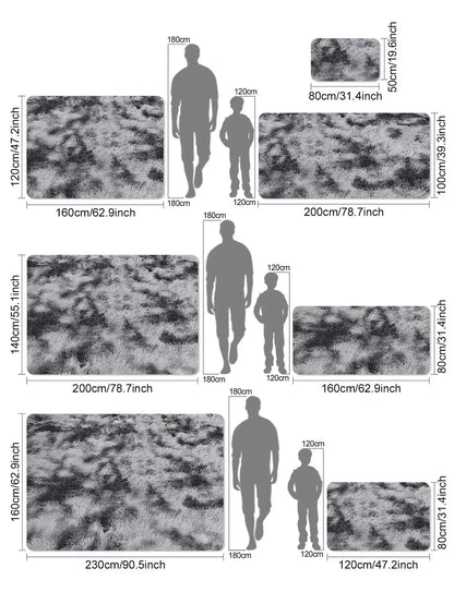 Plush Carpet for Living Room Sofa Floor Cushions Modern Soft Fluffy Home Rug for Children'S Bedroom Play Carpet Christmas Gifts